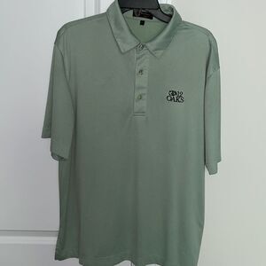Pastel Performance famous 12 Oaks Raleigh NC area Golf Course Shirt L classic